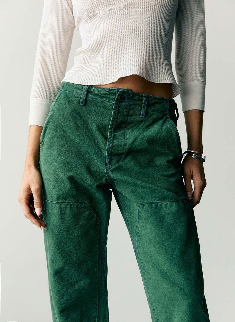 clarke canvas workpant in spruce