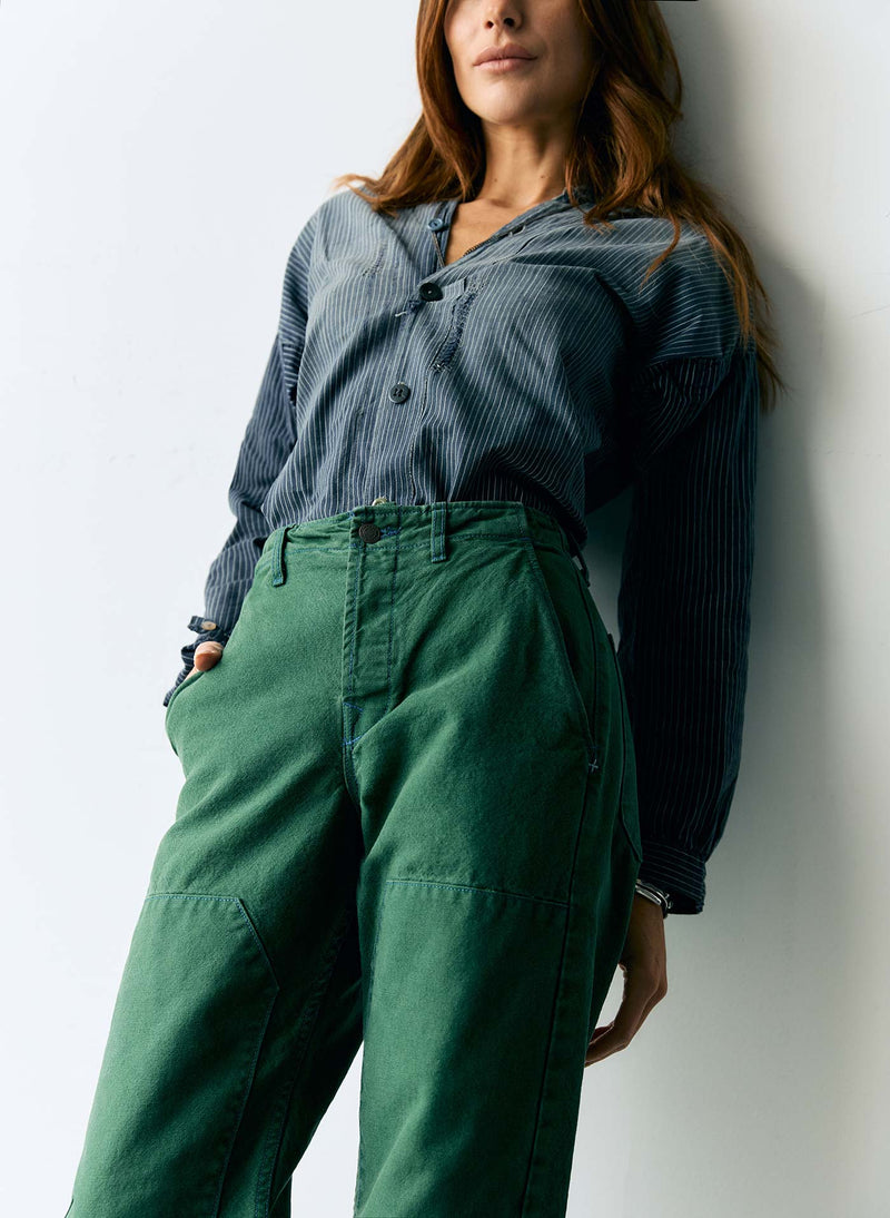 clarke canvas workpant in spruce