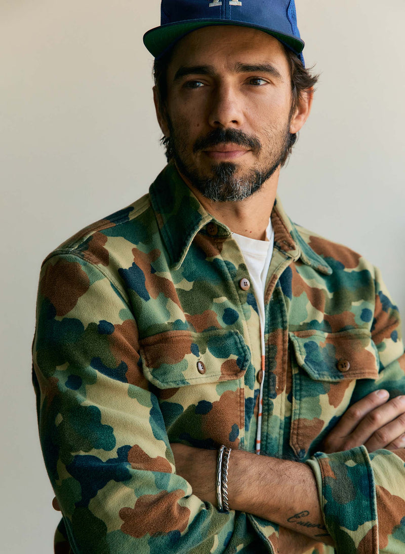 the griffin workshirt in painted camo