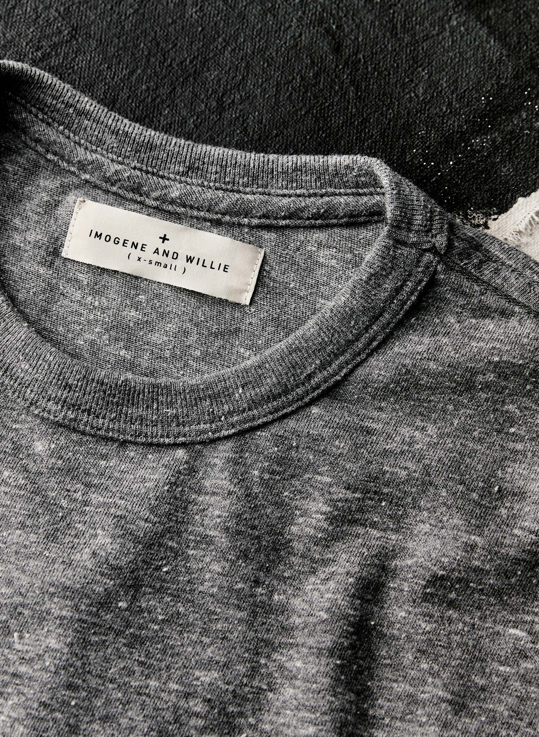 classic knit heather grey crew – imogene + willie