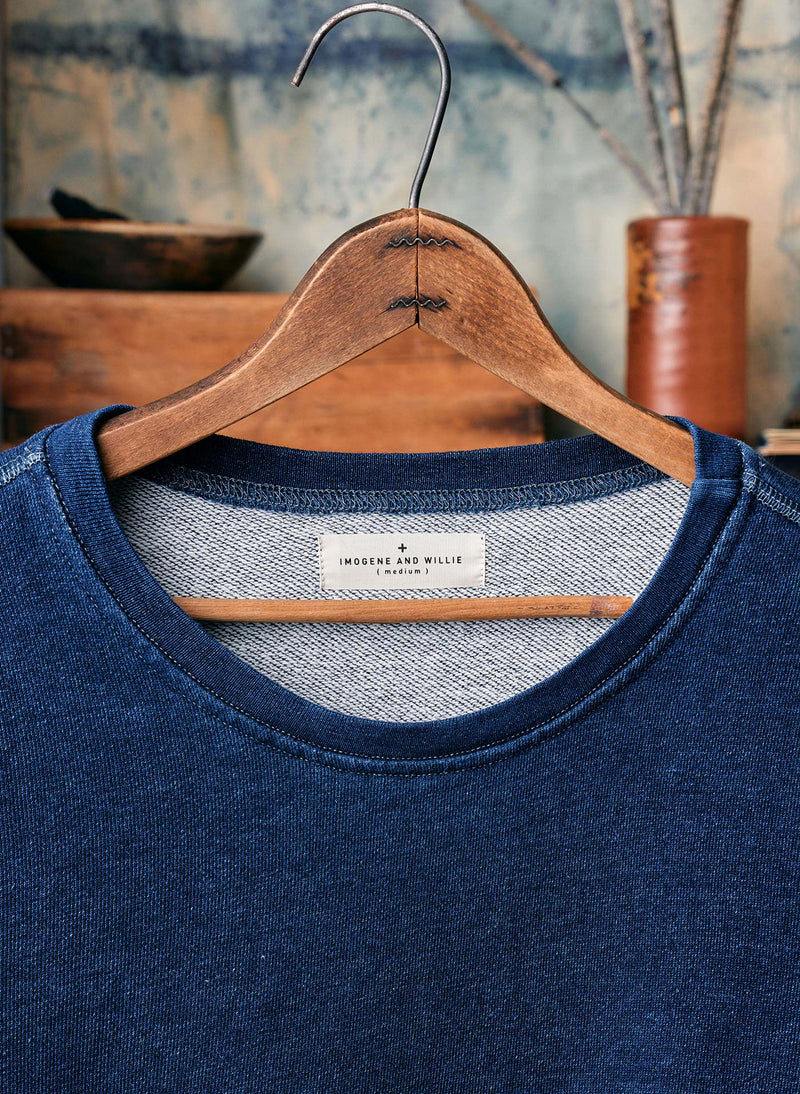 the indigo holden sweatshirt