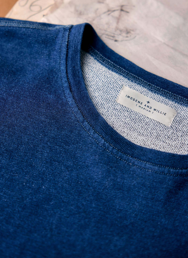 the indigo holden sweatshirt