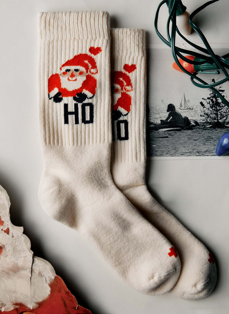 the "ho" sock