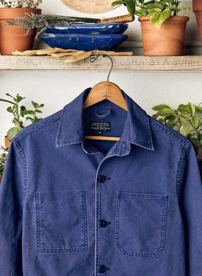 jack jacket french blue – imogene + willie