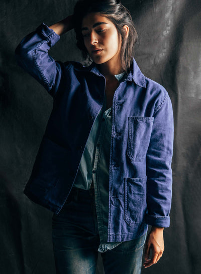 jack jacket french blue – imogene + willie