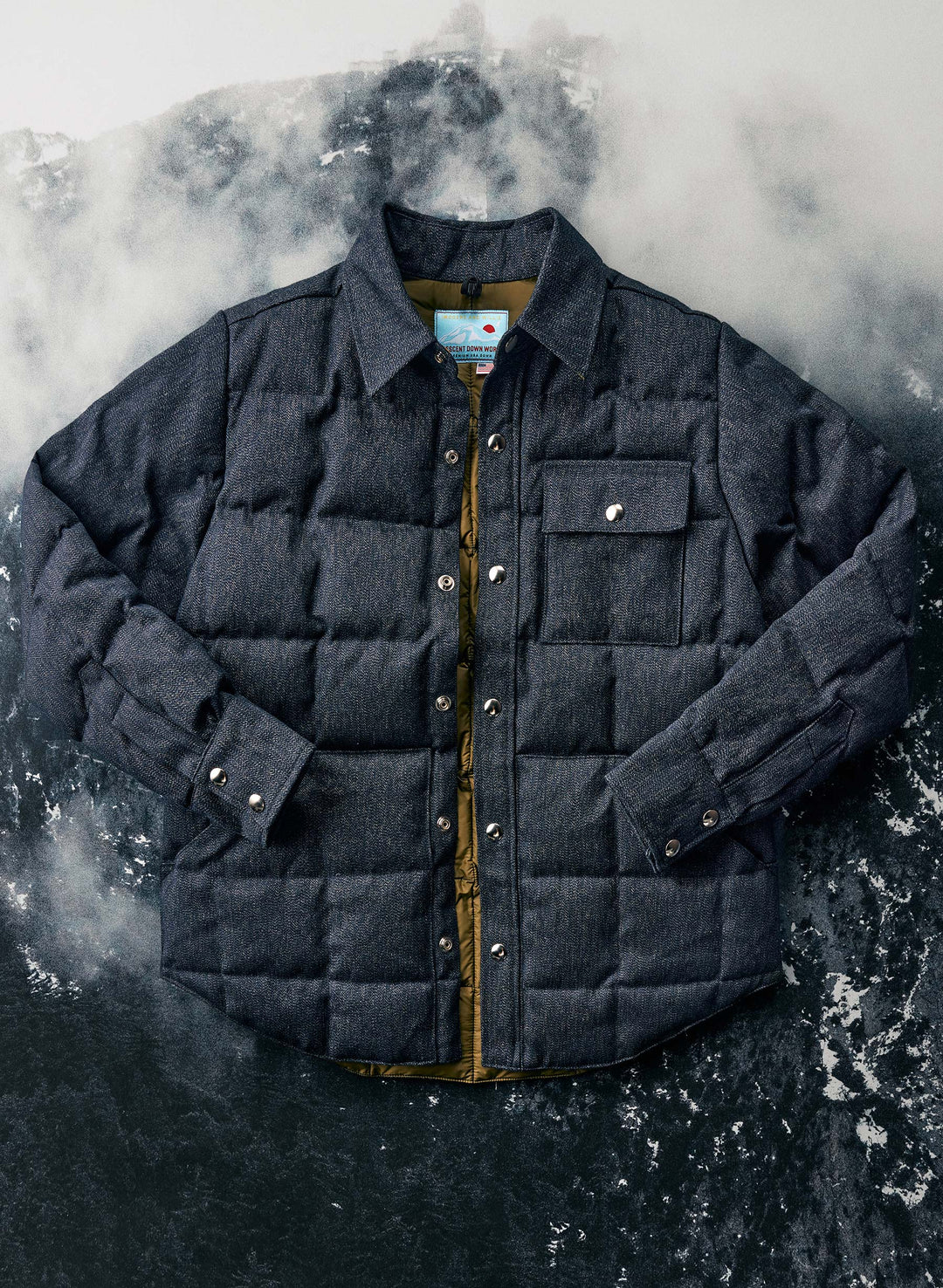 a jacket on a surface