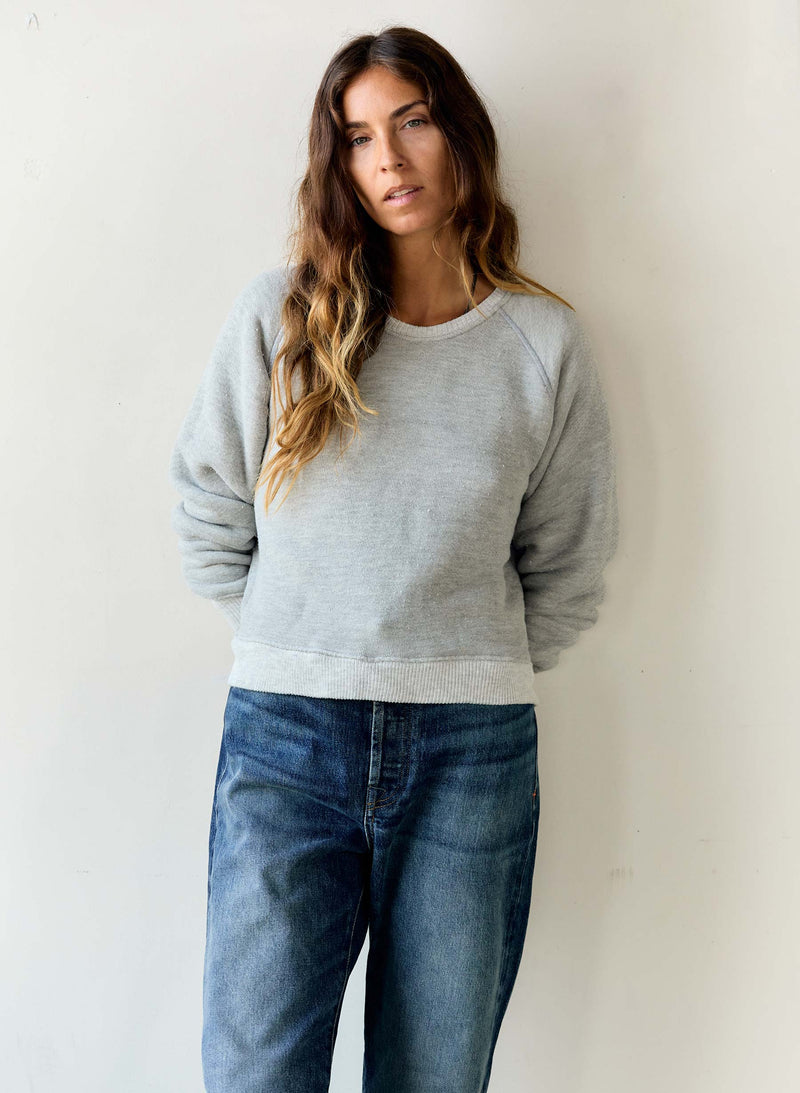 lana raglan sweatshirt in heather