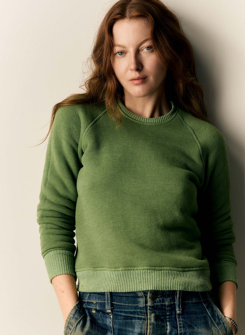 lana raglan sweatshirt in sage