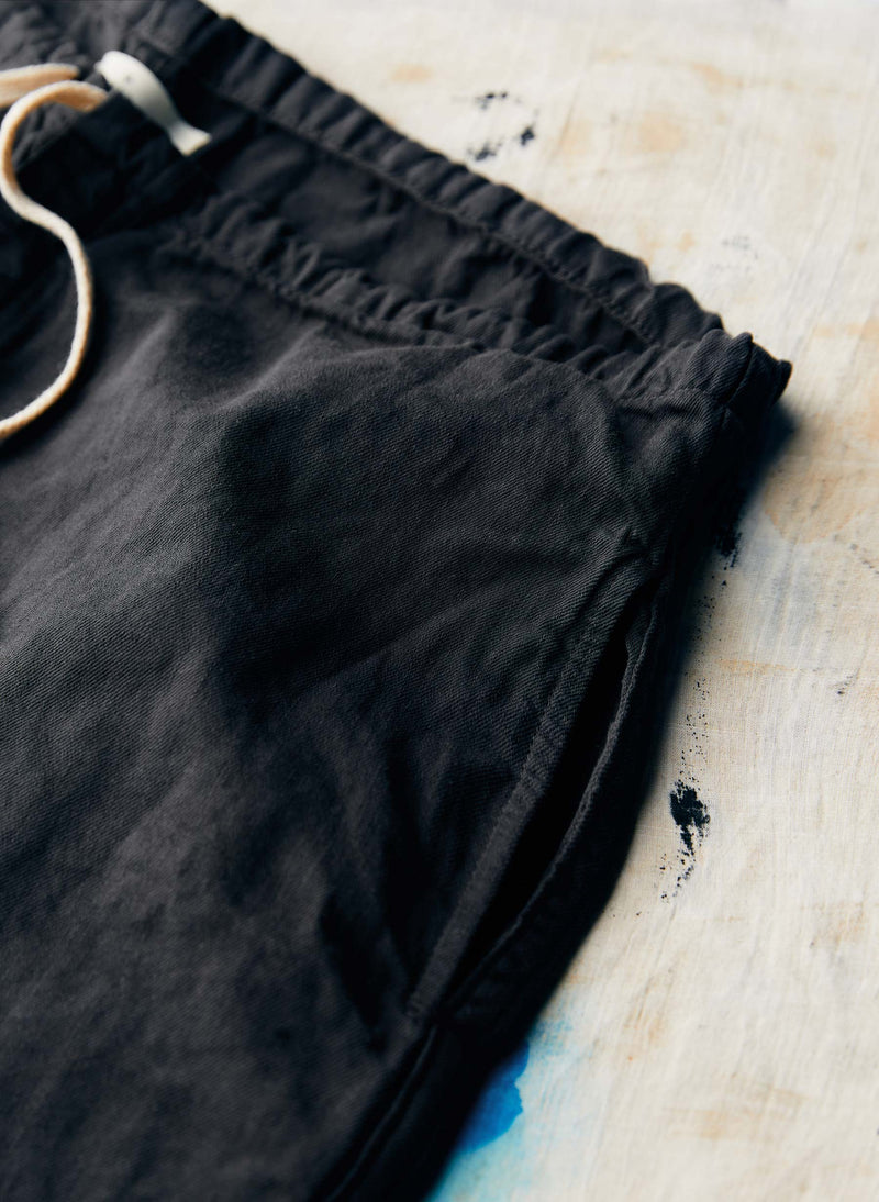 the lounge pant in faded black