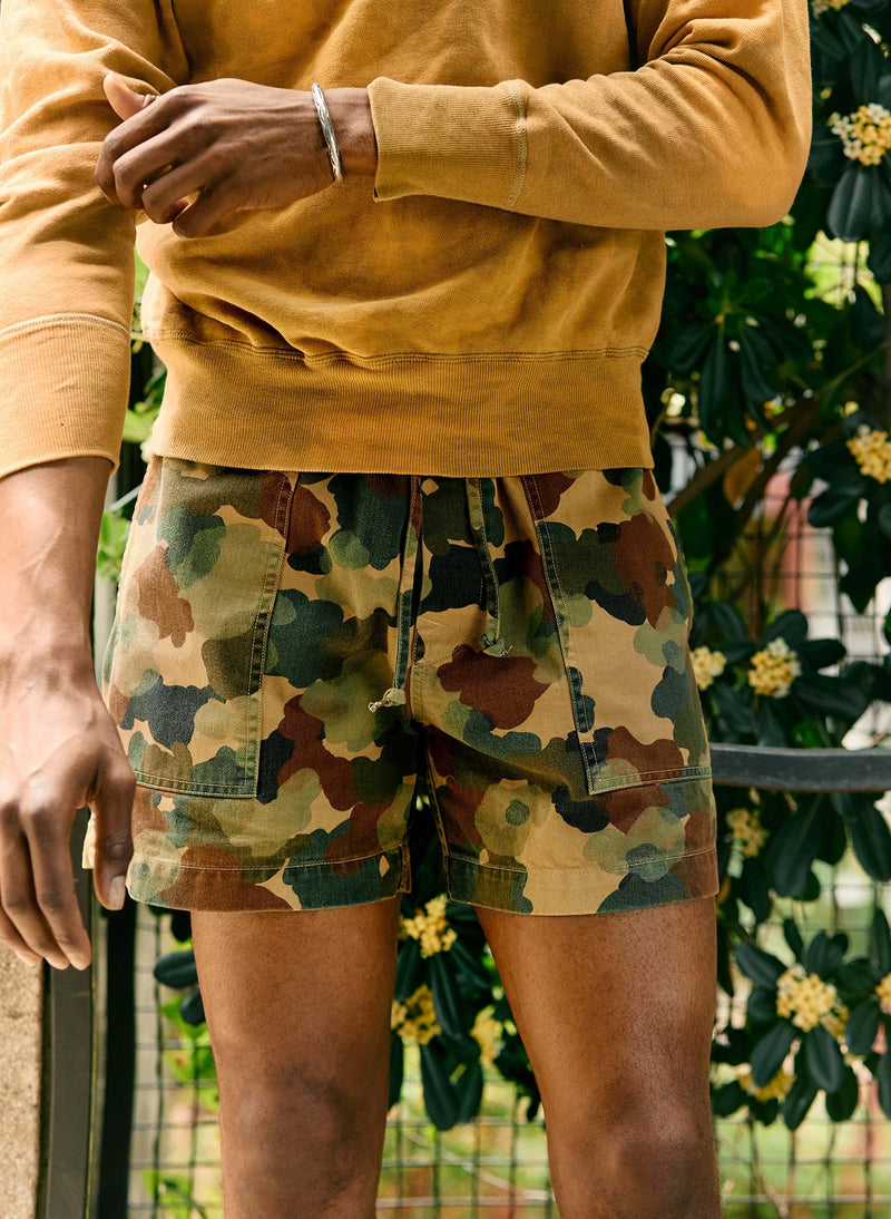 the lounge short in camo