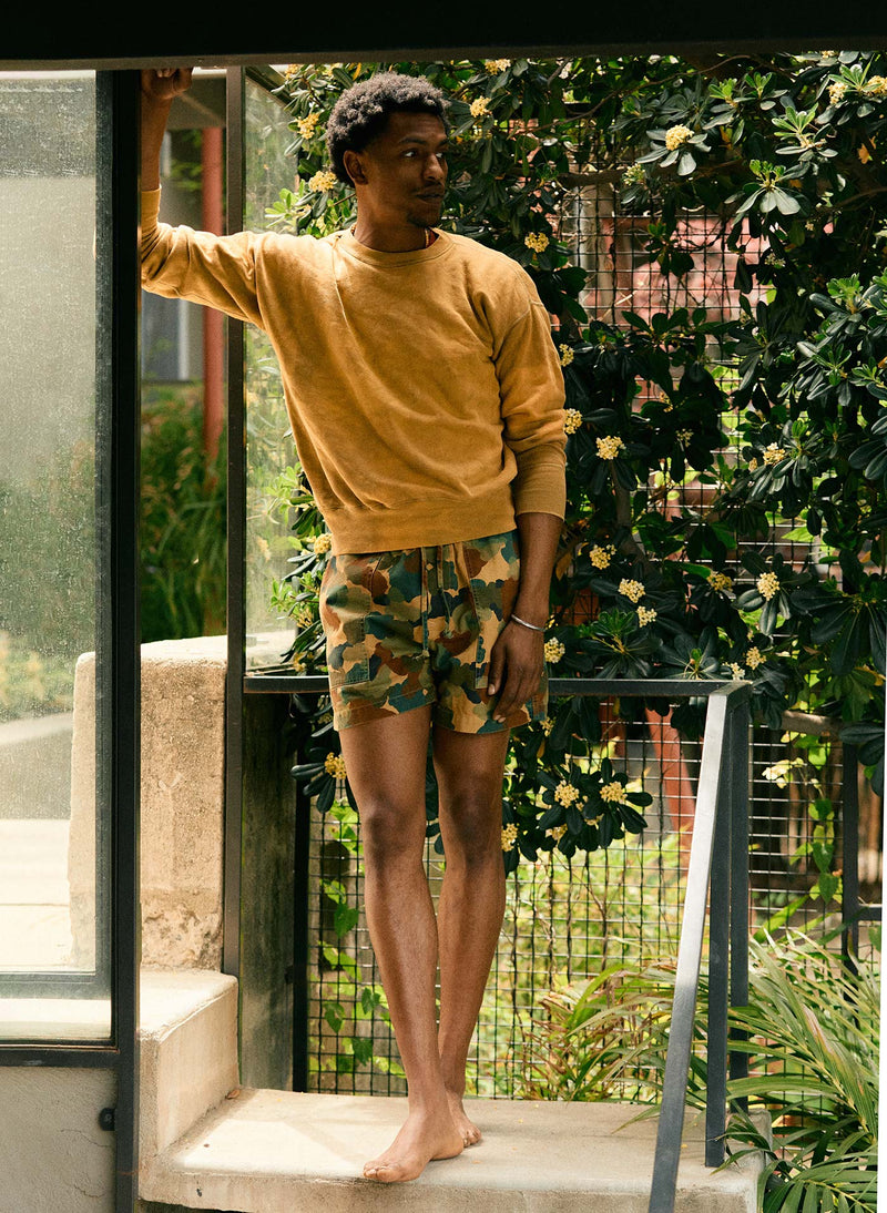 the lounge short in camo