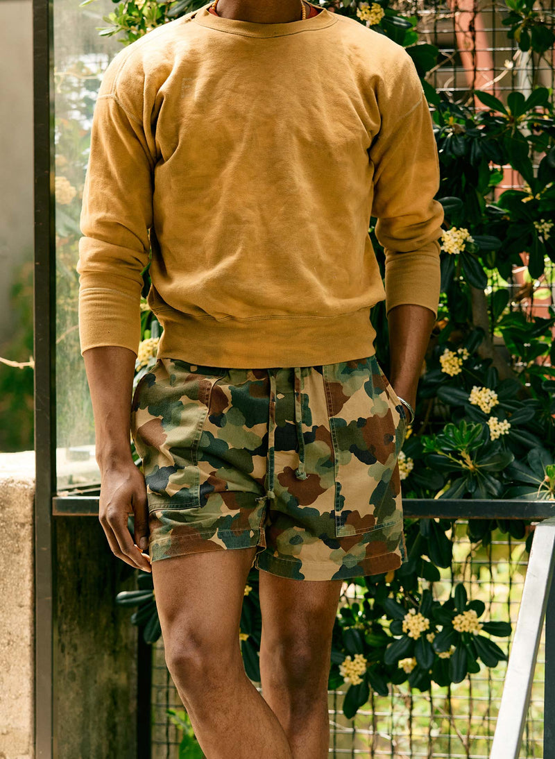 the lounge short in camo