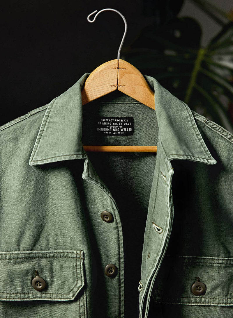 s/s military shirt jacket