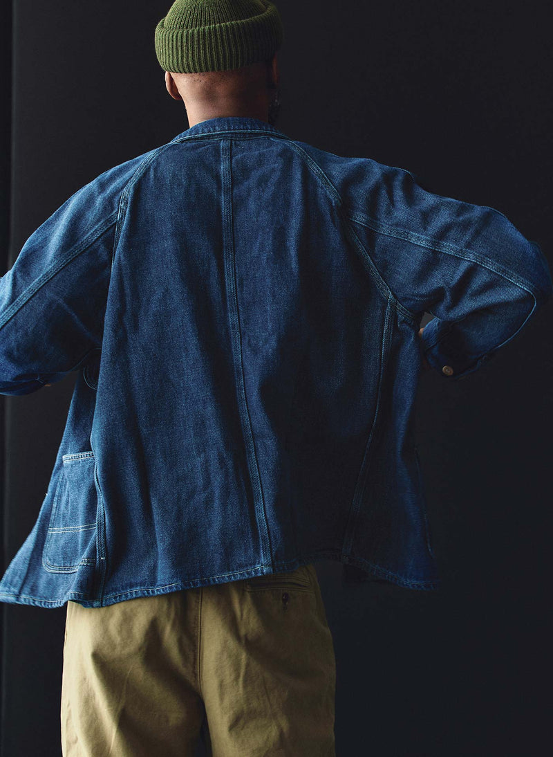 mill valley raglan jacket in indigo