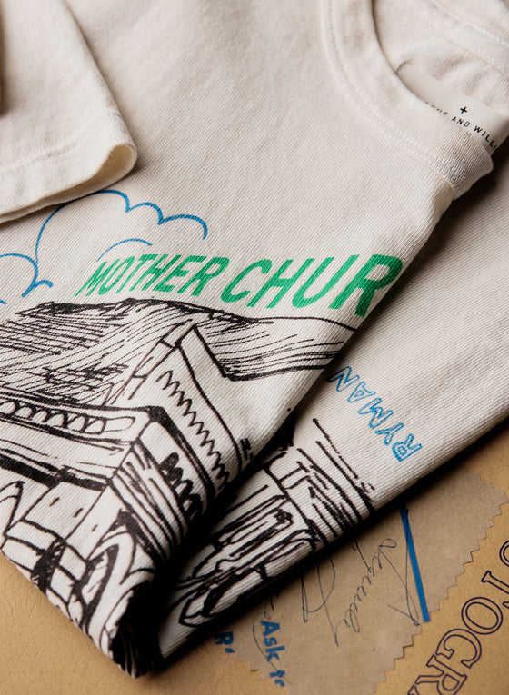 the i+w x opry "mother church" tee