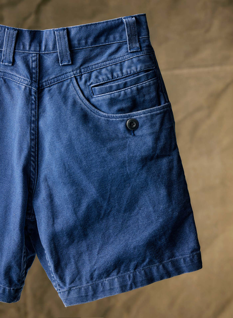 the mountain short in french blue