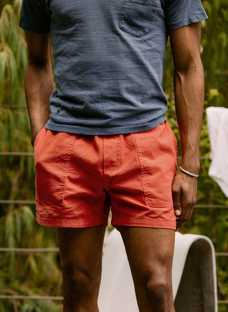 the lounge short in poppy