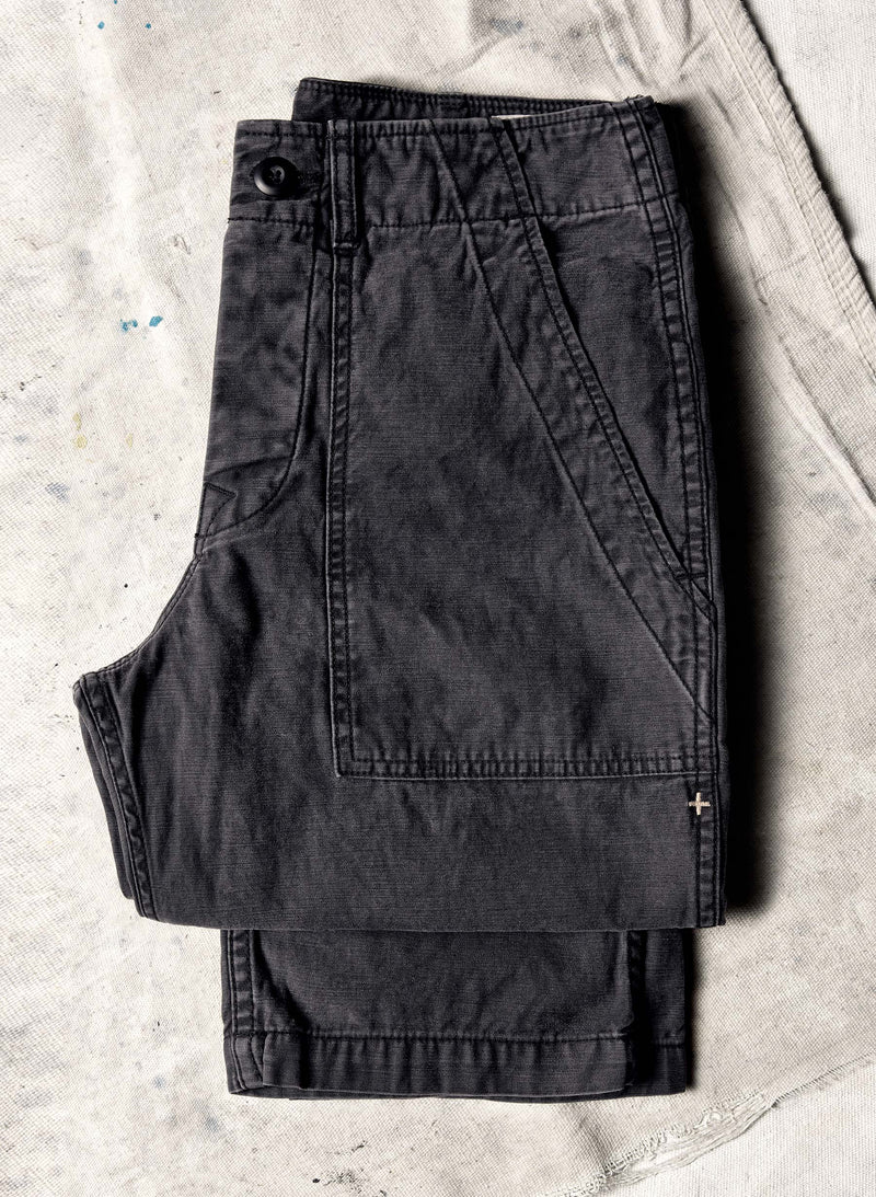 oliver military trouser in black