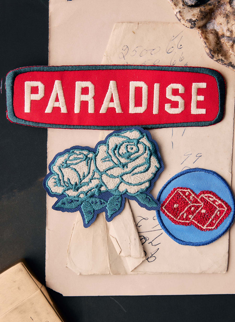 the "lost paradise" patch set no.02 (3-pack)