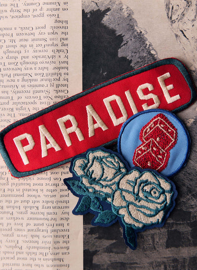 the "lost paradise" patch set no.02 (3-pack)