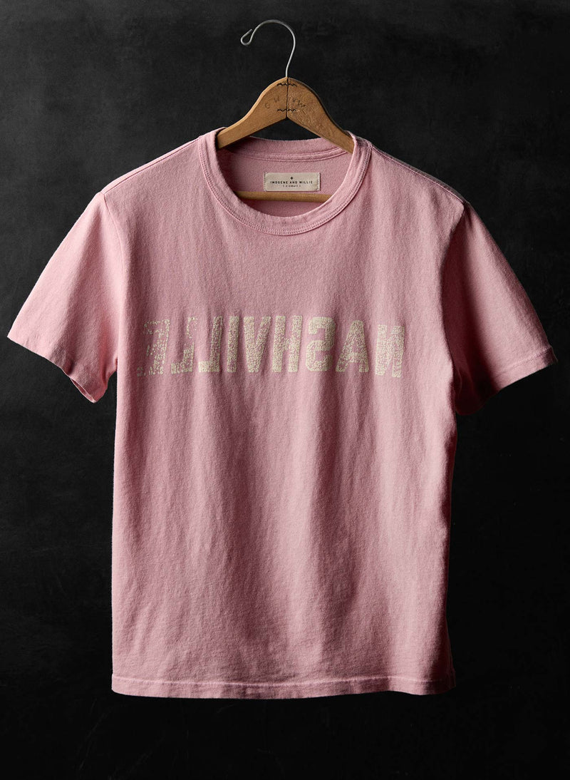 the "nashville" tee in pink