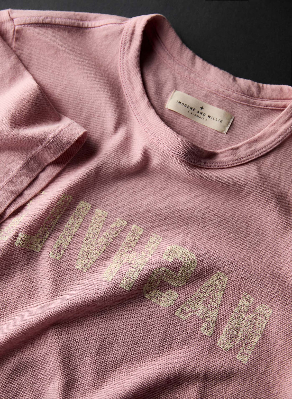 the "nashville" tee in pink