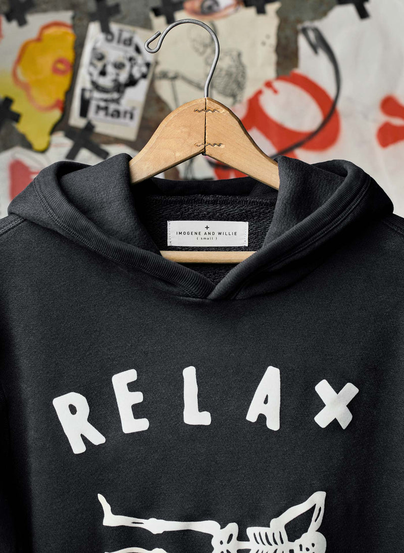 the "relax" wakefield hoodie - Model