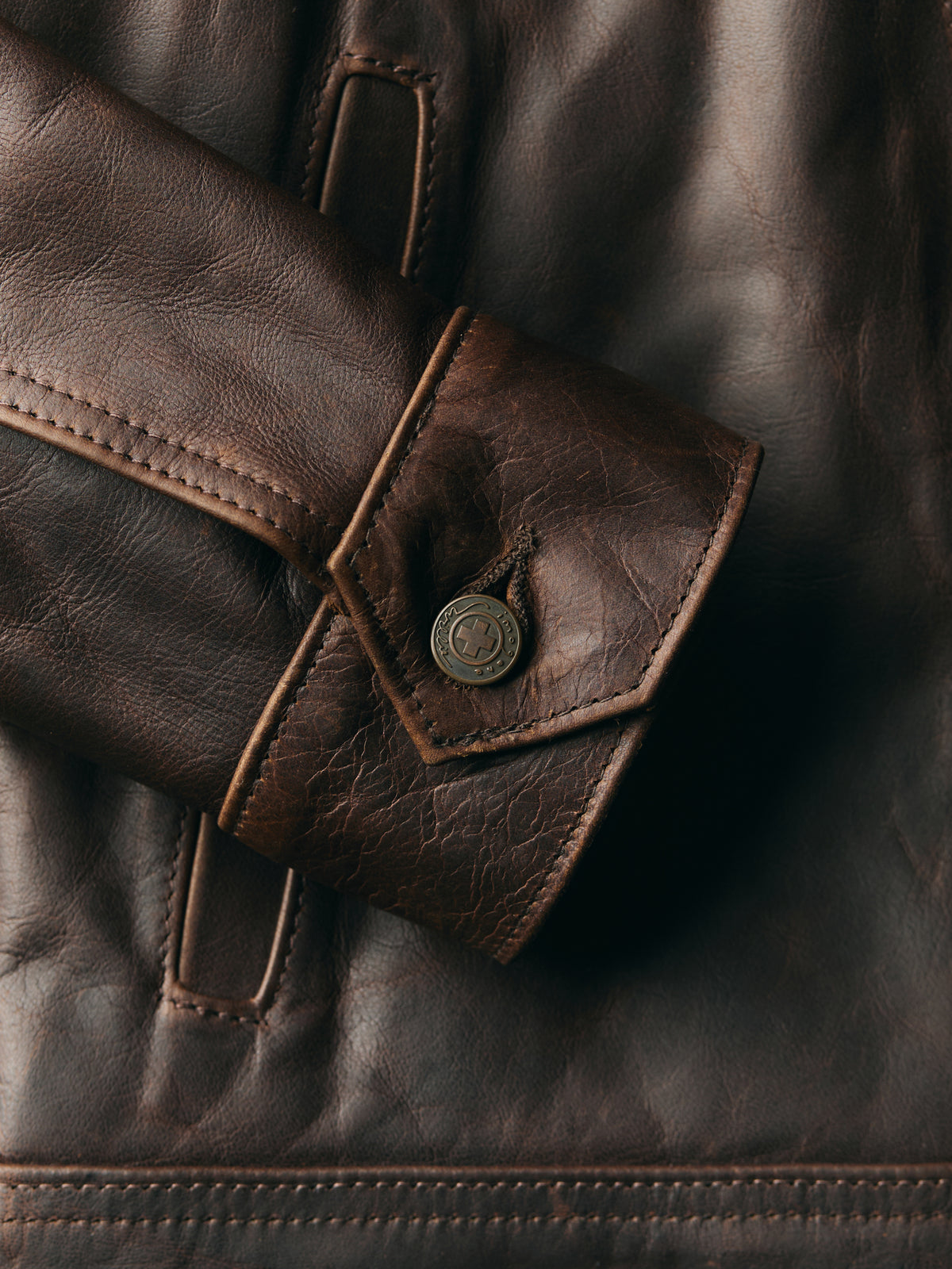 i+w x schott nyc cowhide delivery jacket