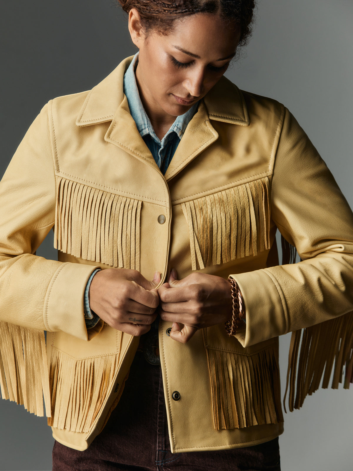 i+w x schott nyc palomino jacket