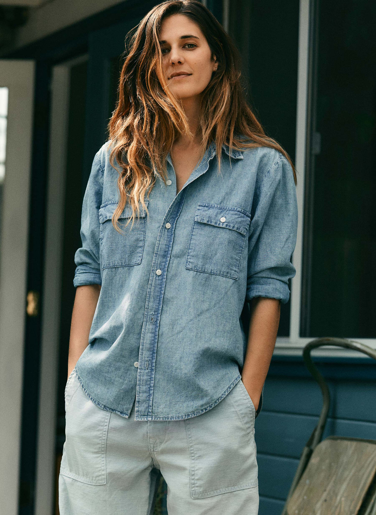 sierra chambray shirt – imogene willie