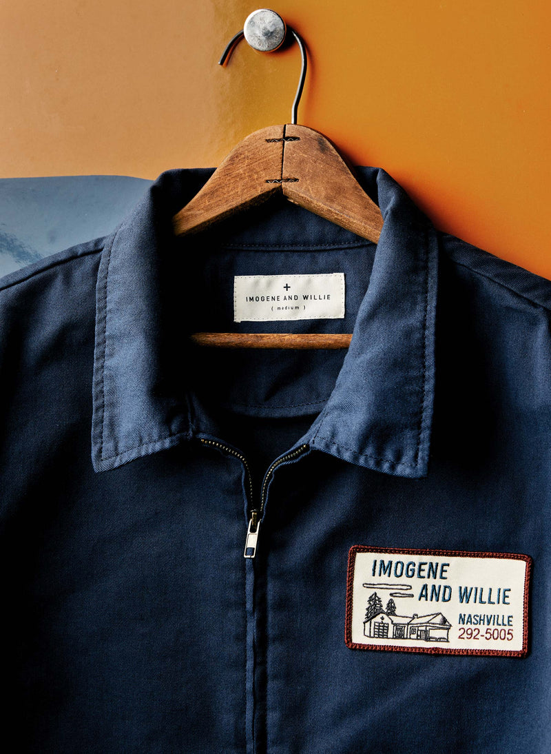 the "service station" jacket - Model