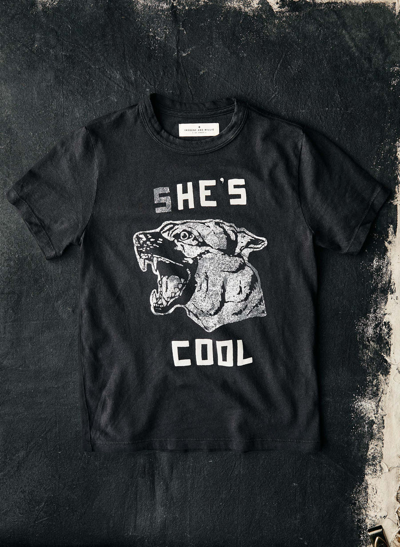 the "she's cool" tee - Model