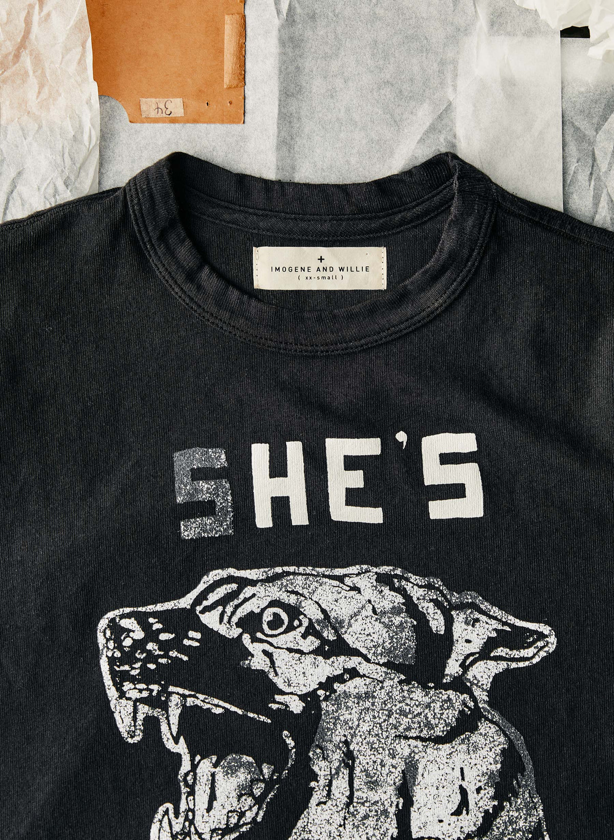the "she's cool" tee