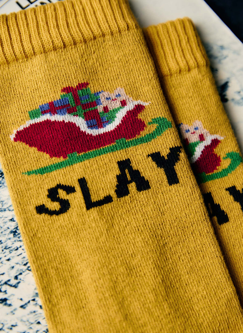 the "slay" sock - Model