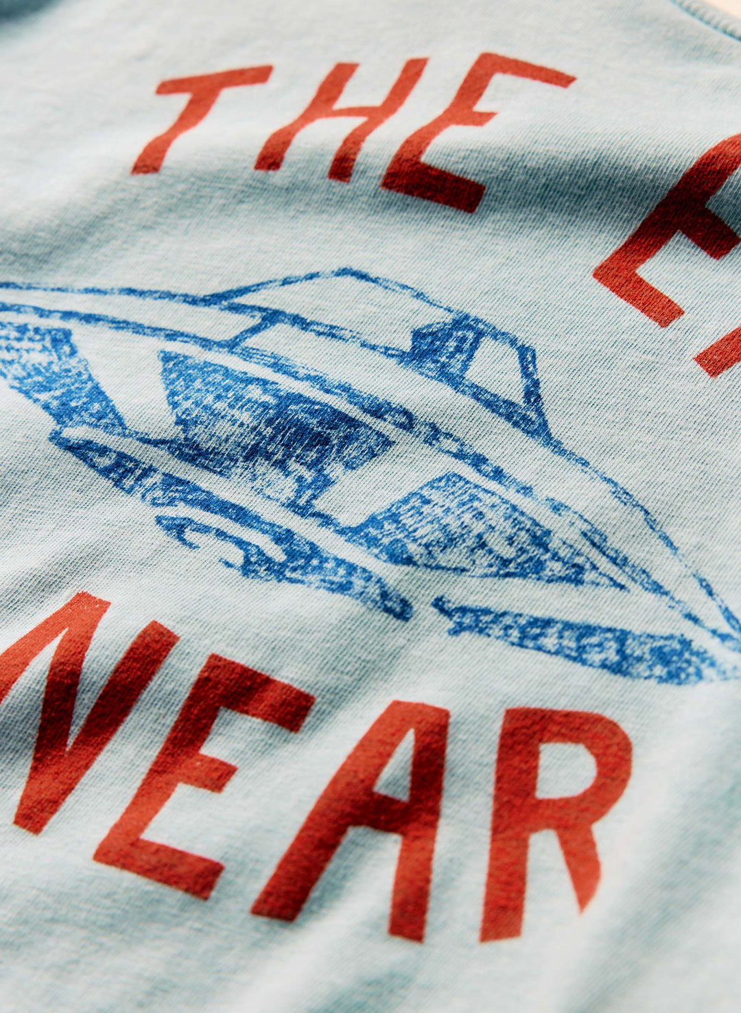 a close up of a t-shirt