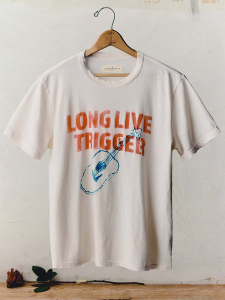 i+w x willie nelson "trigger" tee