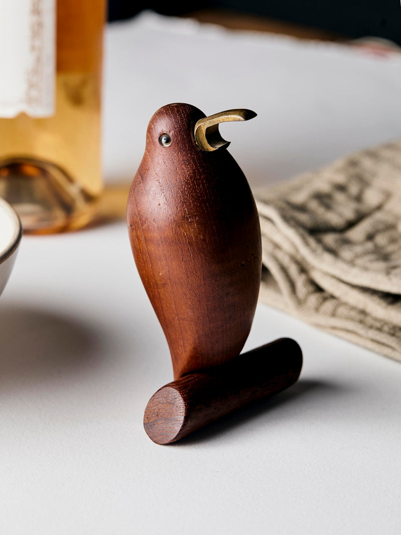 vintage danish mid century bottle opener and corkscrew