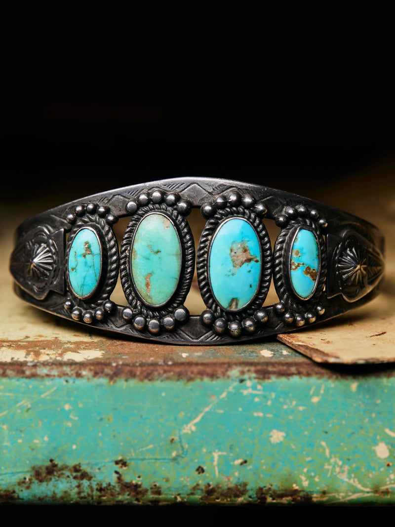 vintage navajo sterling cuff