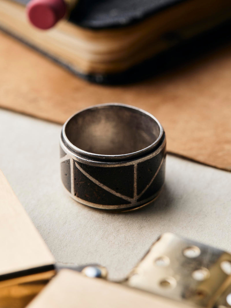 vintage navajo cigar band ring