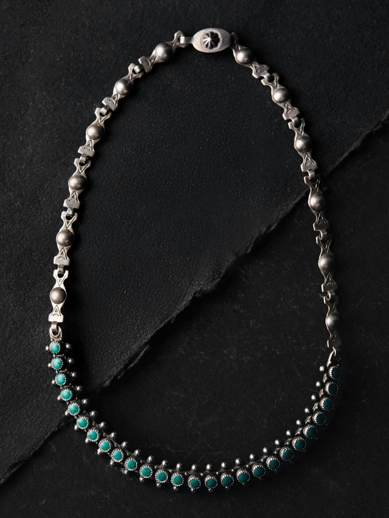 vintage trading post-era choker necklace