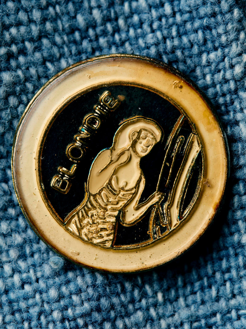 vintage "blondie" pin