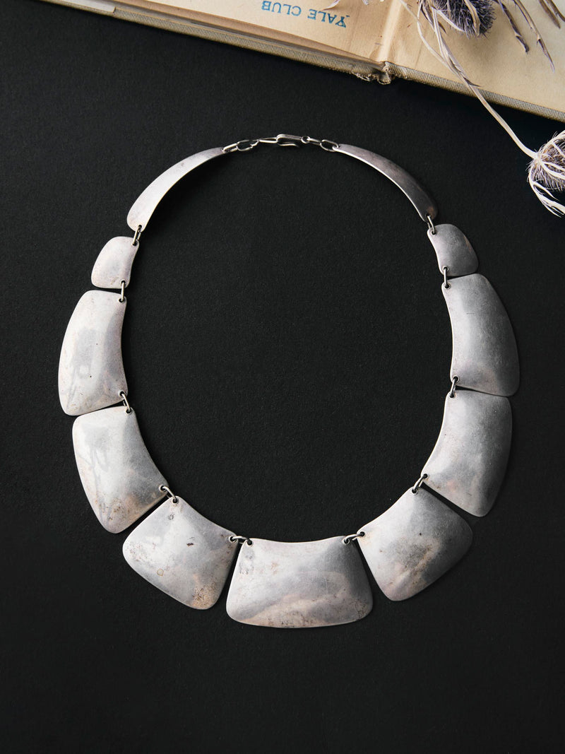 vintage Kewa pueblo sterling necklace
