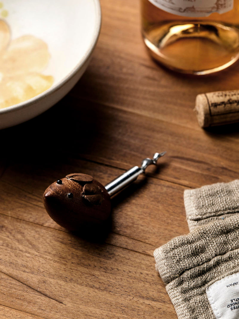 vintage danish mid-century mouse corkscrew