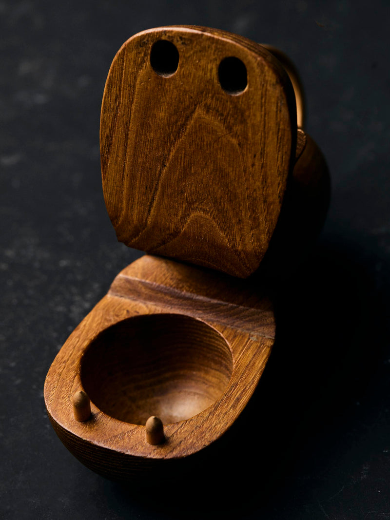 vintage 1950's hippo trinket tray - Model