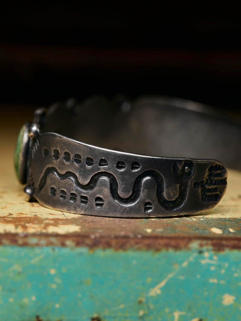 vintage harvey-era three stone cuff - Model