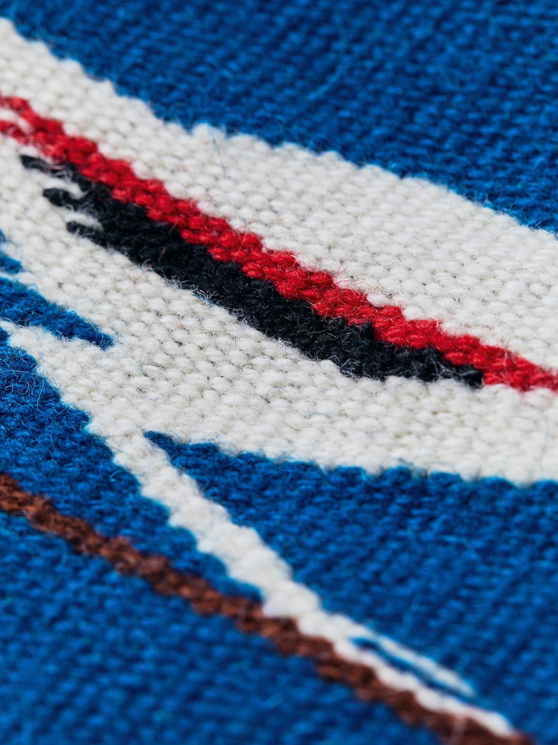 vintage handwoven blue chimayo bag - Model