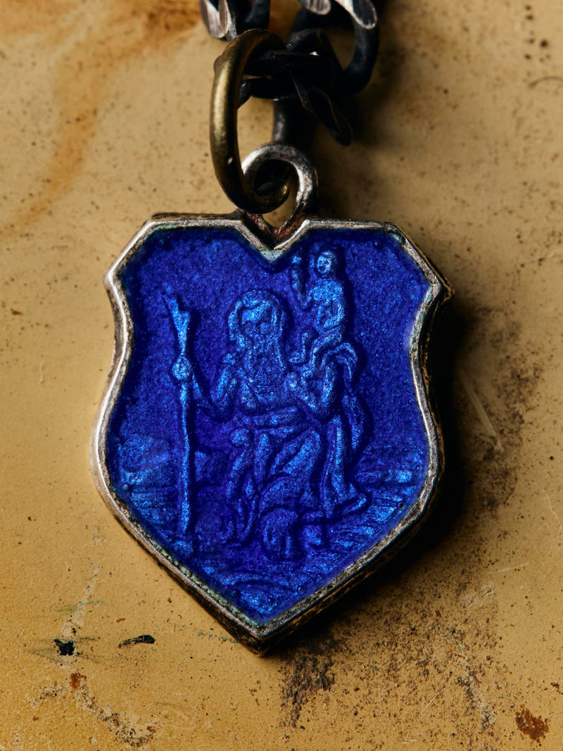 vintage "st. christopher" medal pendant - Model
