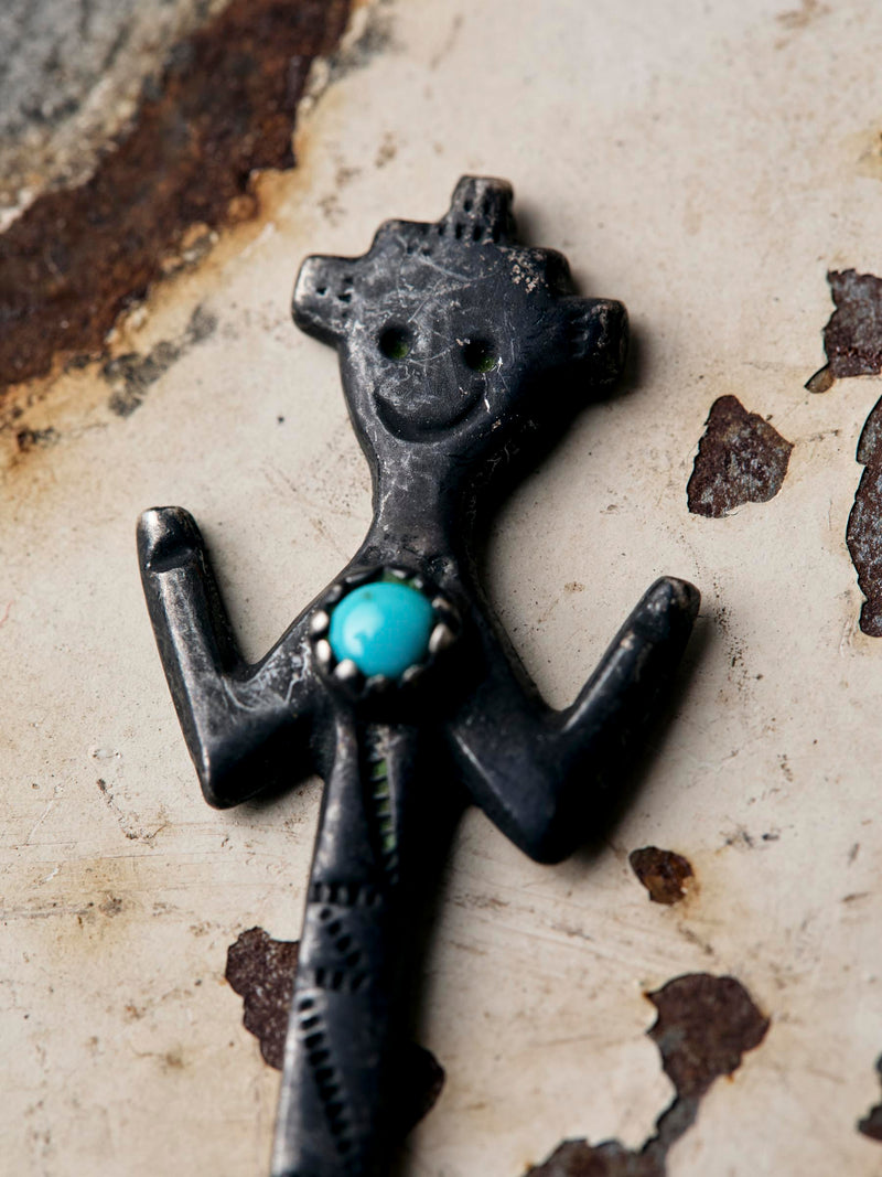 vintage trading post-era kachina letter opener - Model