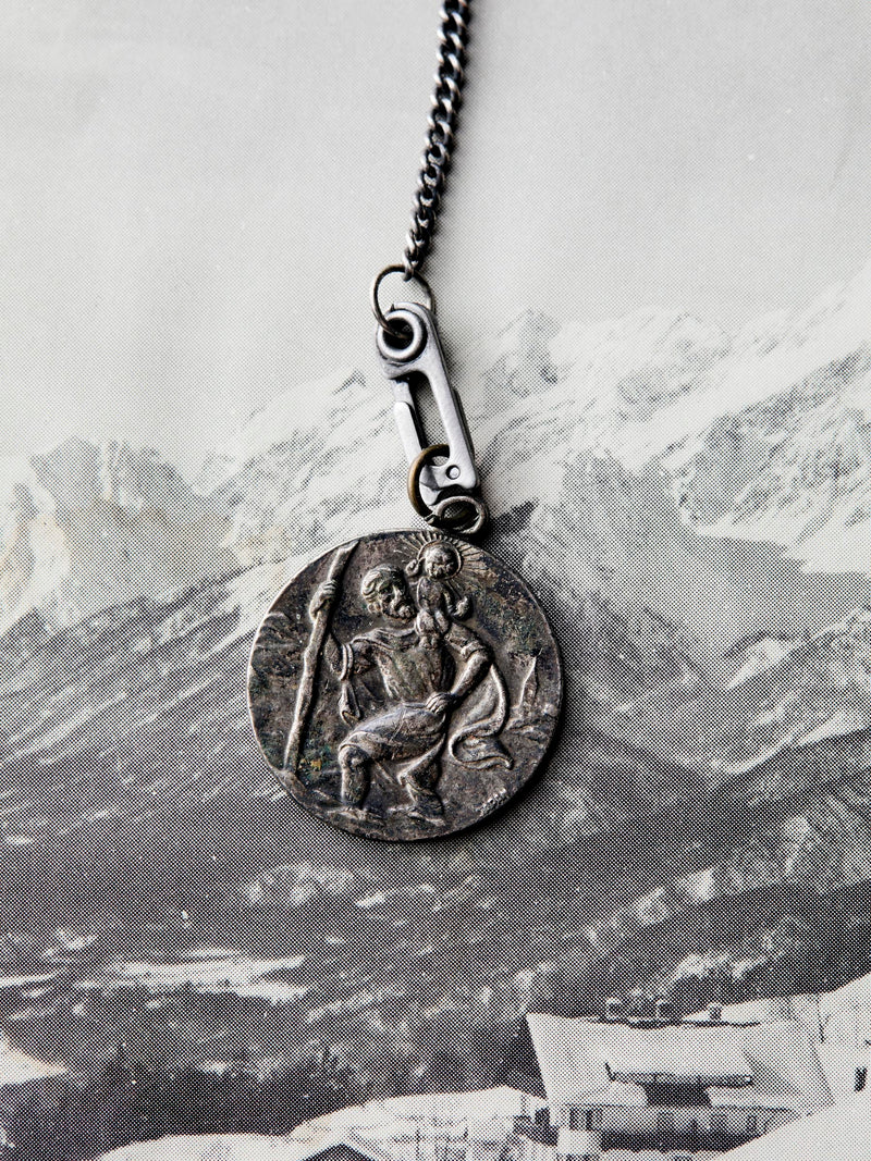 vintage "st. christopher" medal pendant - Model