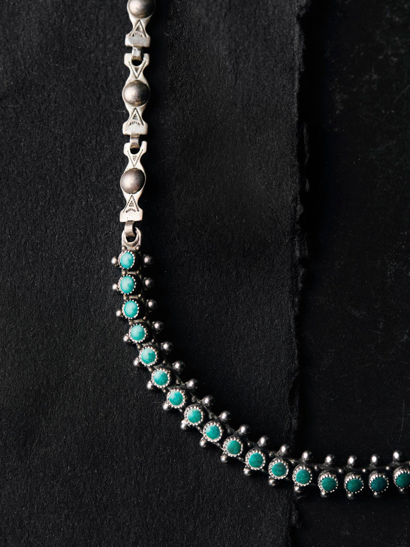 vintage trading post-era choker necklace - Model